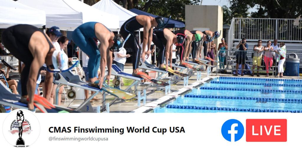 Live Video Streaming XVIII CMAS Finswimming World Cup 2024 USA